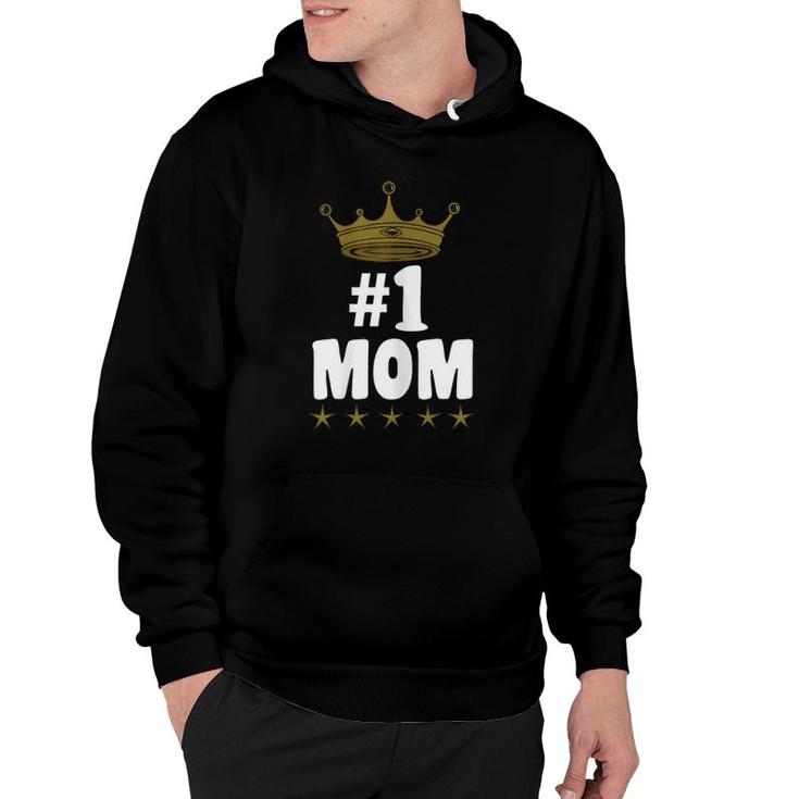 1 Mom Worlds Best Mother's Day Best Mom Ever Hoodie