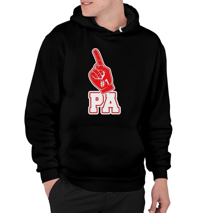 1 Pa - Number One Foam Finger Father Gift Tee Hoodie