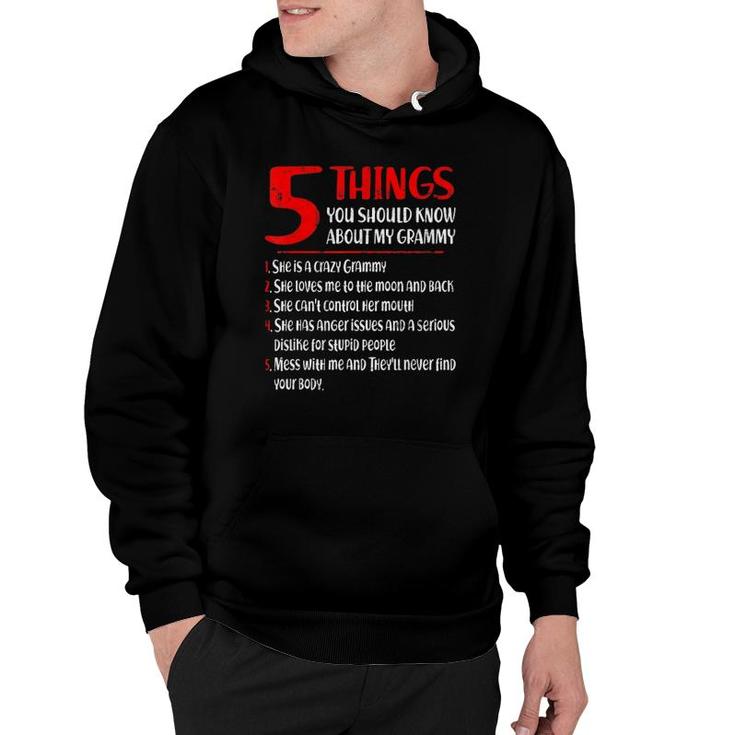 5 Things You Should Know About My Grammy Mother's Day Hoodie