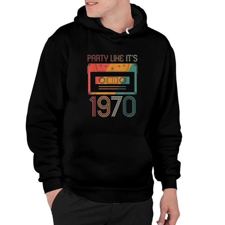 70s 1970s Seventies Party Like Its 1970 Hoodie