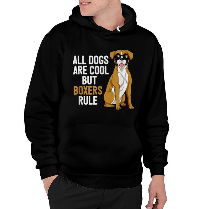 All Dogs Are Cool But Boxers Rule Boxer Hundebesitzer Keeper  Hoodie