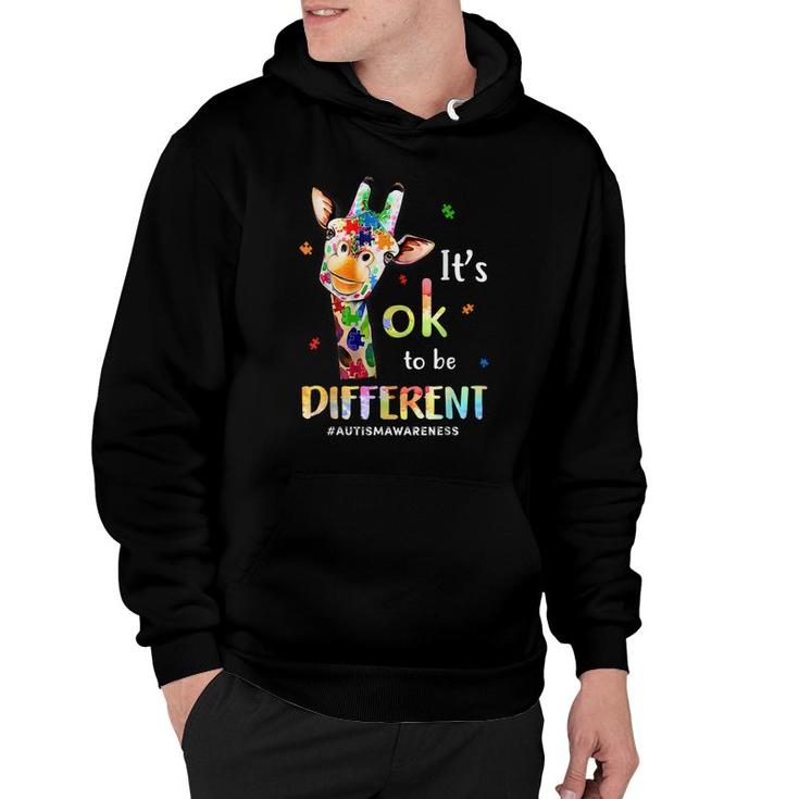 Autism Awareness Acceptance Women Kid Its Ok To Be Different  Hoodie