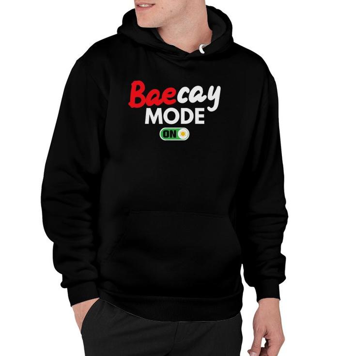 Baecay Mode On - Couples Vacation - Baecation Anniversary Hoodie