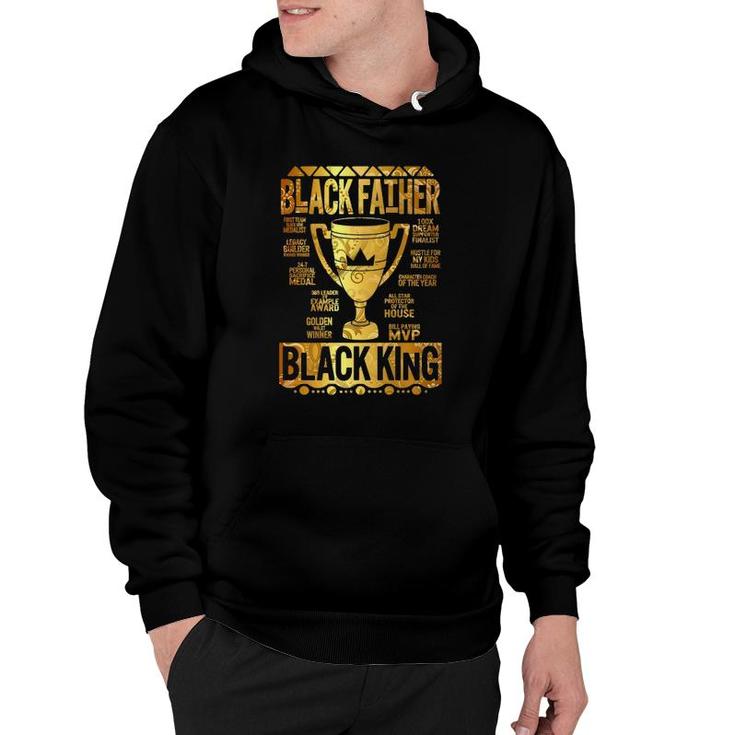 Black Father King Fathers Day Dad Matter Husband Dope Leader  Hoodie