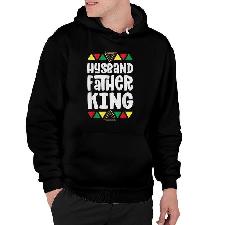 Black Pride S For Men Husband Father King Dad Gift Hoodie