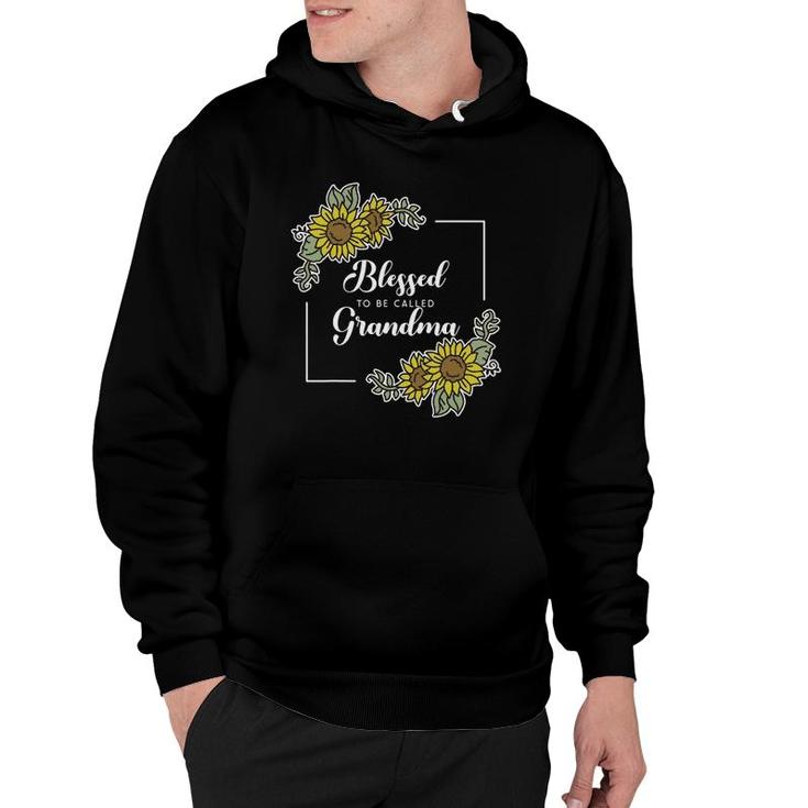 Blessed To Be Called Grandma Sunflower Mama Mom Mother's Day Hoodie