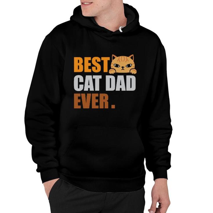 Cat Dad  Fathers Day Kitty Daddy Papa Christmas  Hoodie