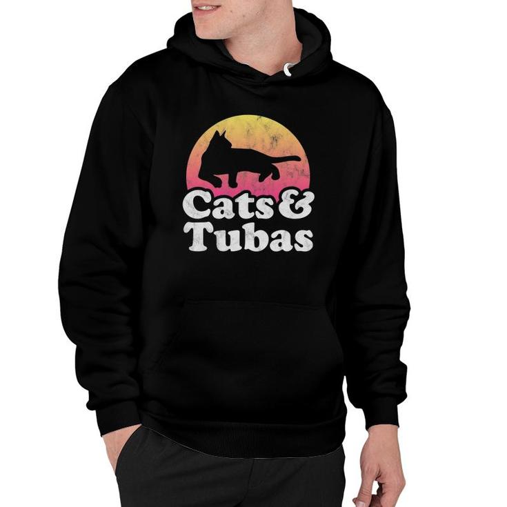 Cats And Tubas Men's Or Women's Cat And Tuba Hoodie