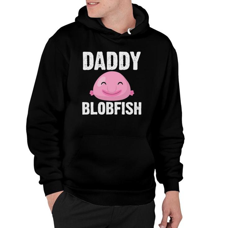 Cool Blobfish Design For Men Dad Fishermen Sea Animal Hoodie