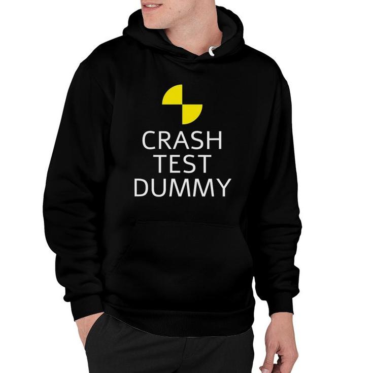 Crash Test Dummy Easy Last Minute Funny Costume For Men Hoodie