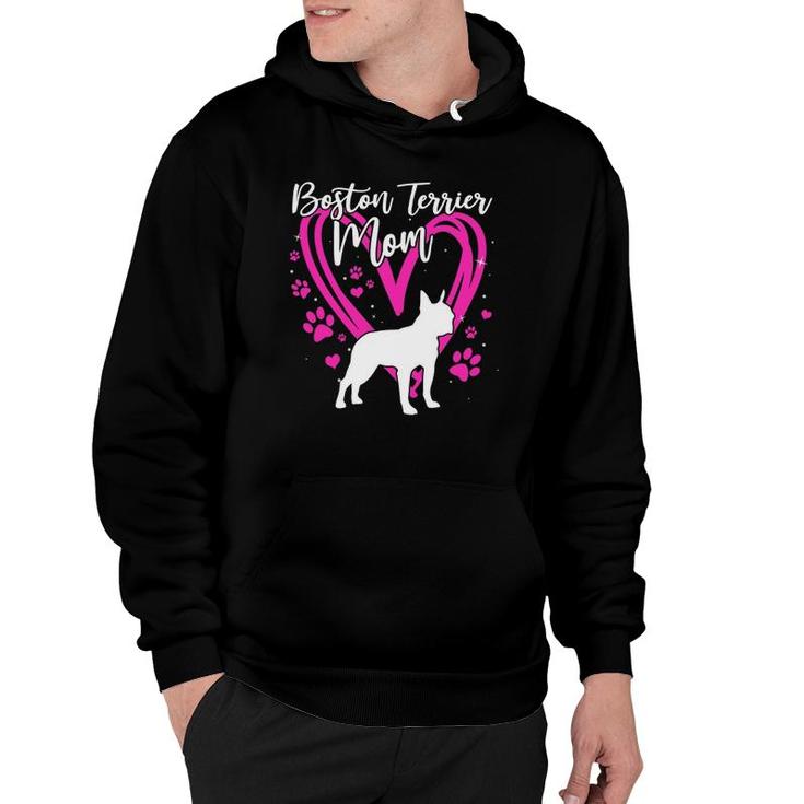 Cute Boston Terrier Mom For Mother's Day Gift Hoodie