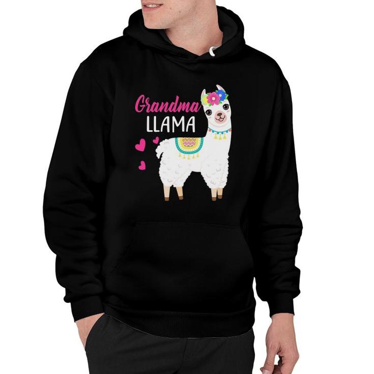 Cute Grandma Llama  For Women Hoodie