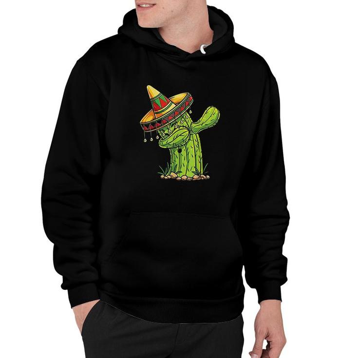 Dabbing Cactus Cinco De Mayo Mexican Hoodie