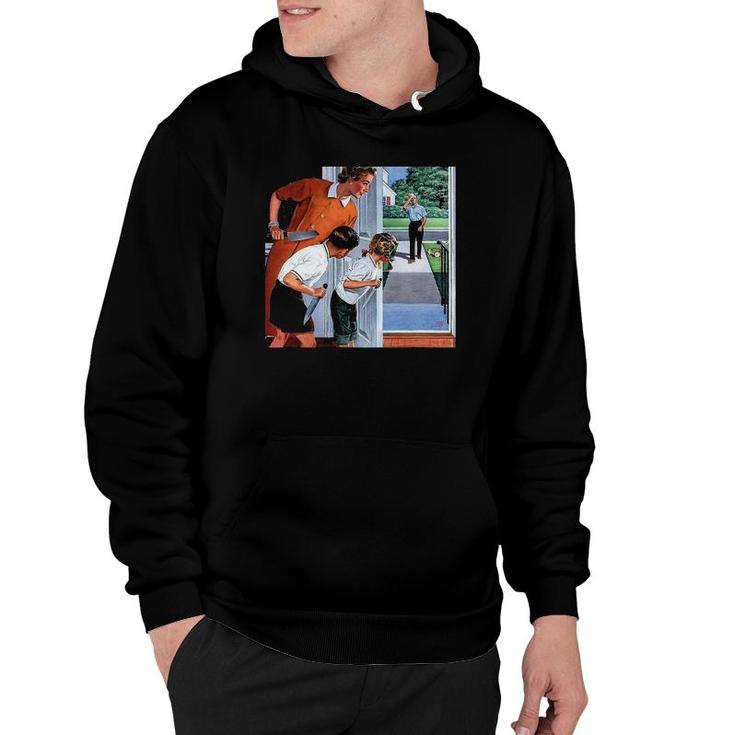Dad Meme Tees Waiting For Dad To Come Home Meme Hoodie