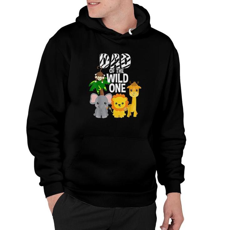 Dad Of The Wild One Zoo Hoodie
