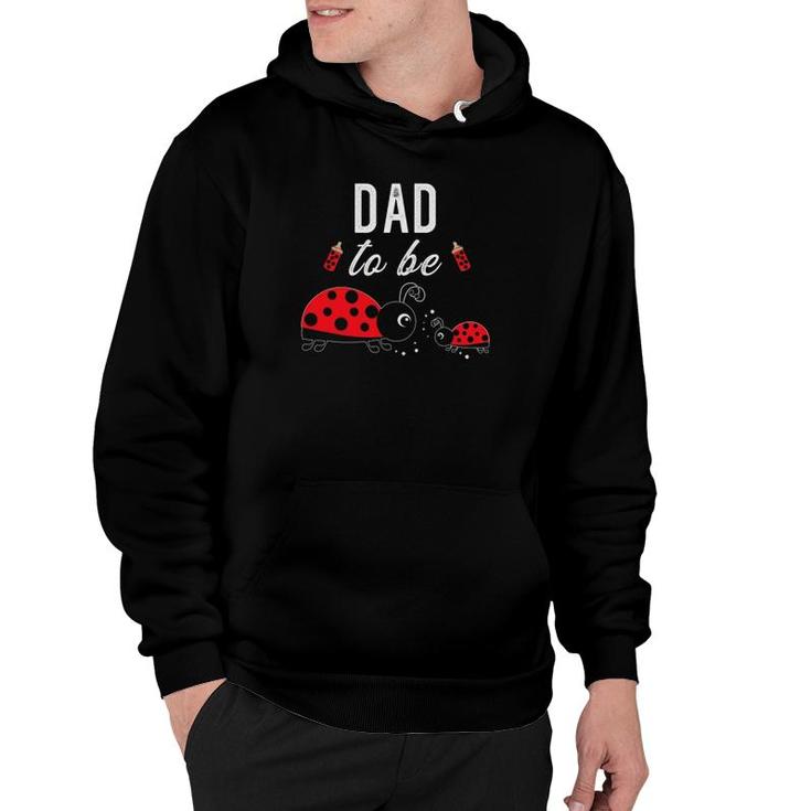 Dad To Be Ladybug Baby Shower Hoodie