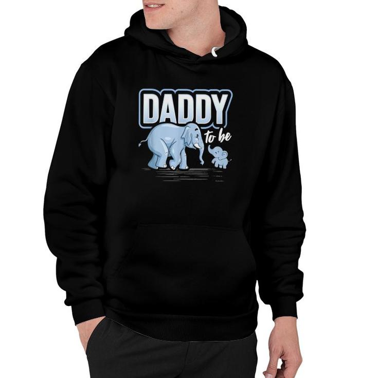 Daddy To Be Elephant Baby Shower Pregnancy Father's Day Hoodie