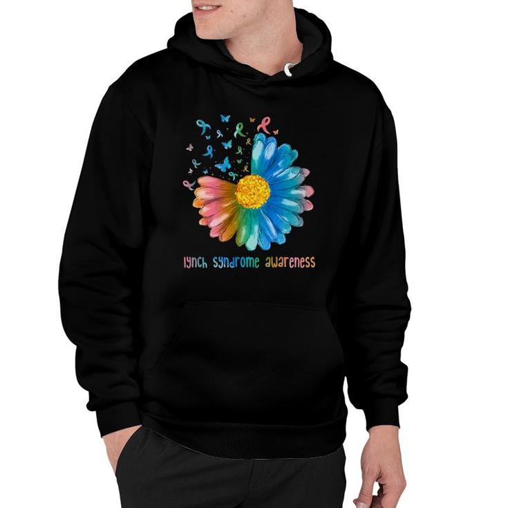 Daisy Butterfly Lynch Syndrome Awareness Hoodie