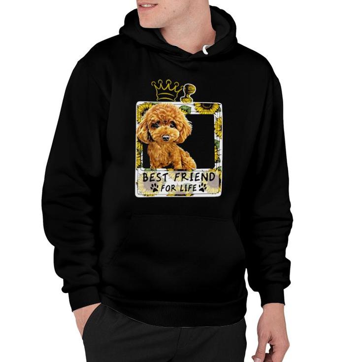 Dog Best Friend For Life For Poodle Lovers 21 Paws Hoodie