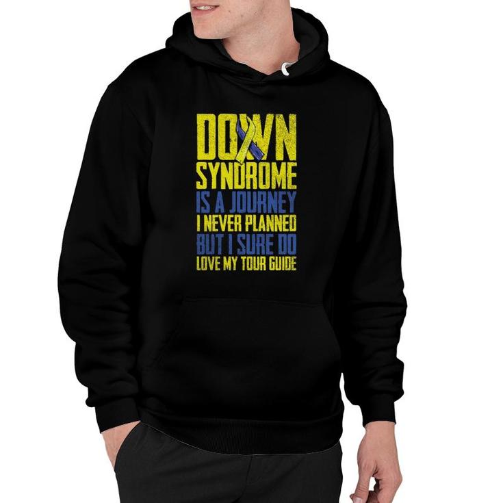 Down Syndrome Quote Awareness Ribbon Family Support Hoodie