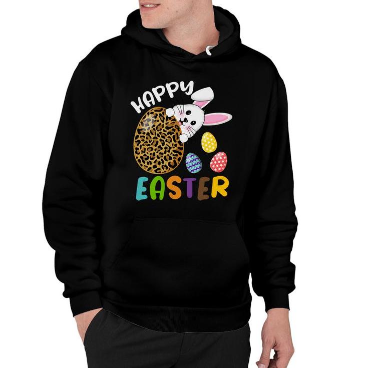 Easter Leopard Happy Easter Bunny Gift Hoodie