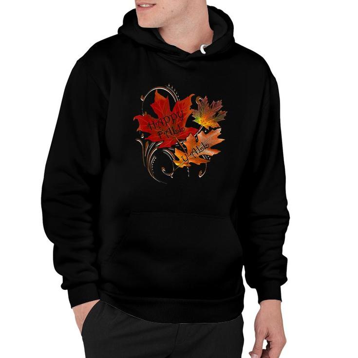 Fall Quote Happy Fall Yall Cute Thanksgiving Design Autumn Hoodie