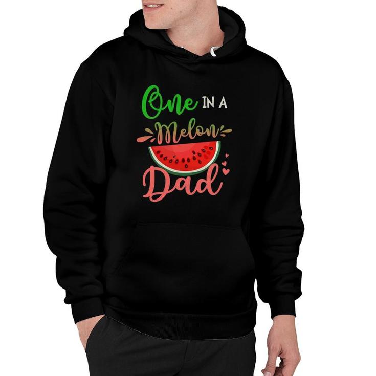 Family One In A Melon Dad Matching Family Tee Hoodie
