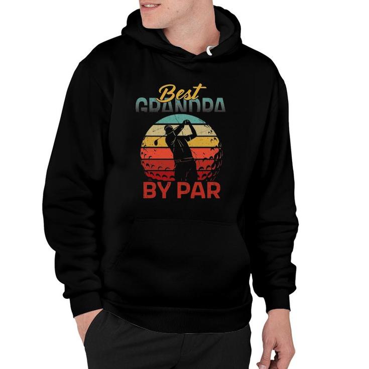 Father's Day Best Grandpa Par Golf Gifts For Dad Golfer Men Hoodie