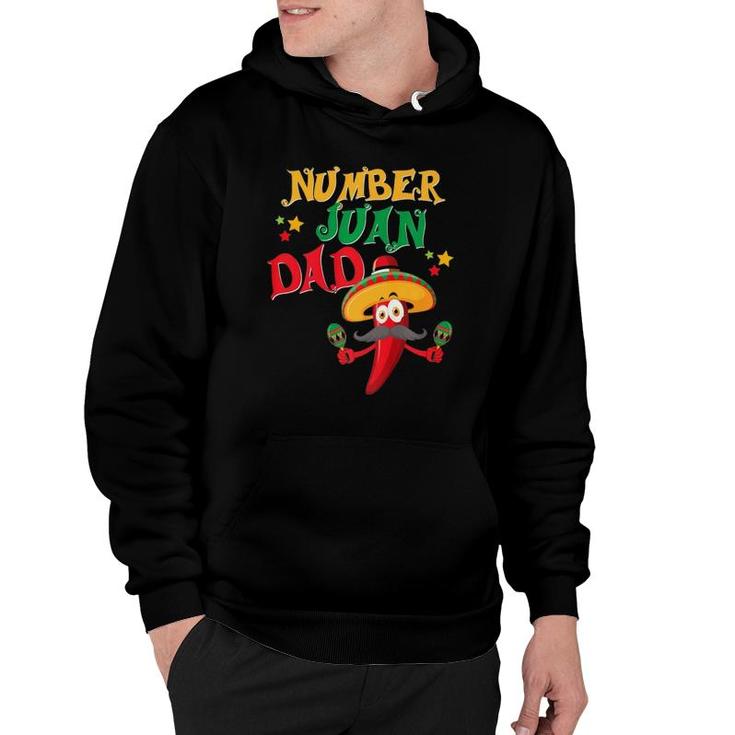 Father's Day Juan Dad Funny Spanish Mexican Gift Father Hoodie
