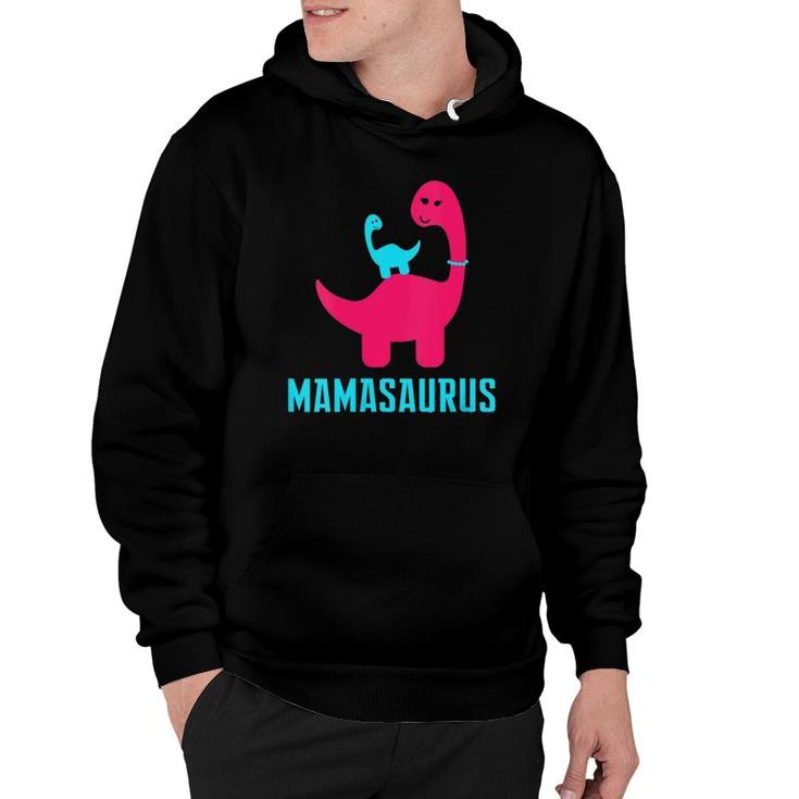 Funny And Cute Of Gift Mamasaurus Dino Themed For Mother Hoodie