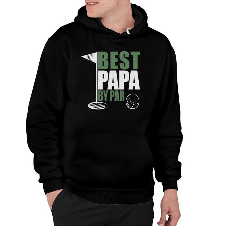 Funny Best Papa By Par Father's Day Golf Dad Grandpa Gift Hoodie