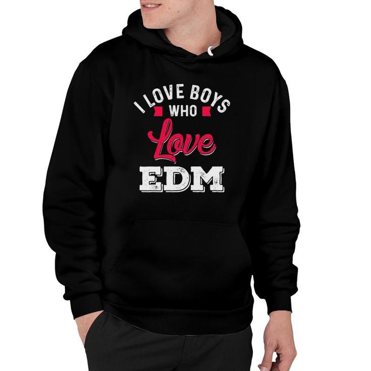 Funny Edm For Girls Who Rave Party & Hit Fesitivals Hoodie