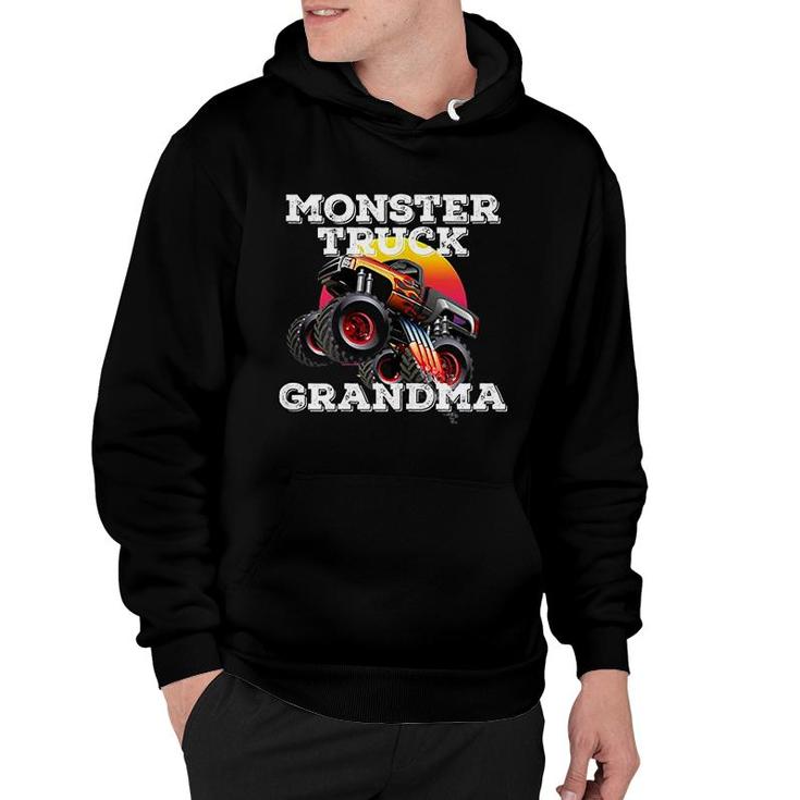 Funny Grandma Monster Truck Hoodie
