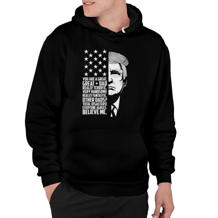 Funny Great Dad Donald Trump Father's Day Gift Hoodie