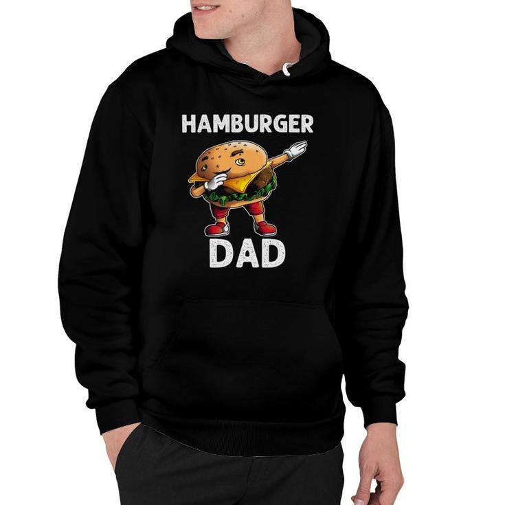 Funny Hamburger Gift For Dad Father Burger Cheeseburger Food Hoodie