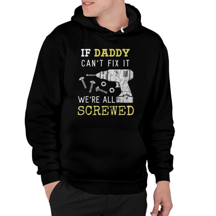 Funny Handyman Dad  Fathers Day Gift From Wife Kids Hoodie