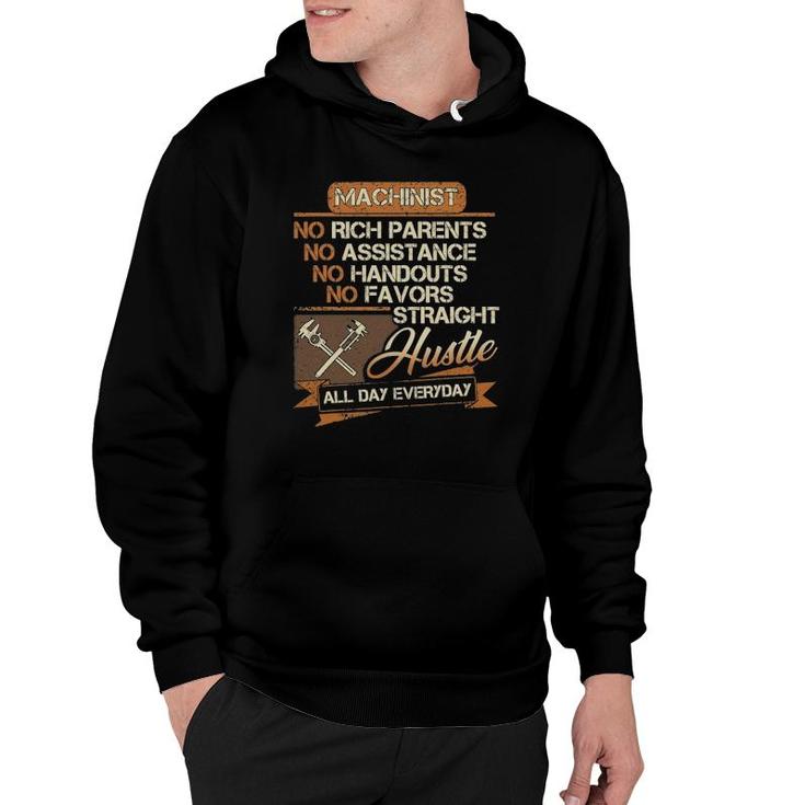 Funny Machinist For Men Dad Brother Uncle Papa Hoodie