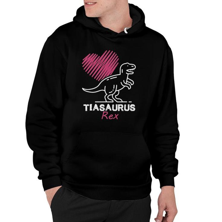 Funny Spanish Mother's Day, Auntie Gift Gift Tia Saurus Rex Hoodie