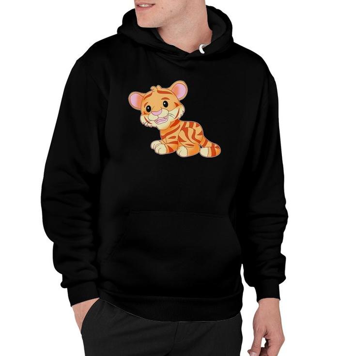 Funny Tigercat Cute Baby Tiger For Women, Men & Kids, Gift Hoodie