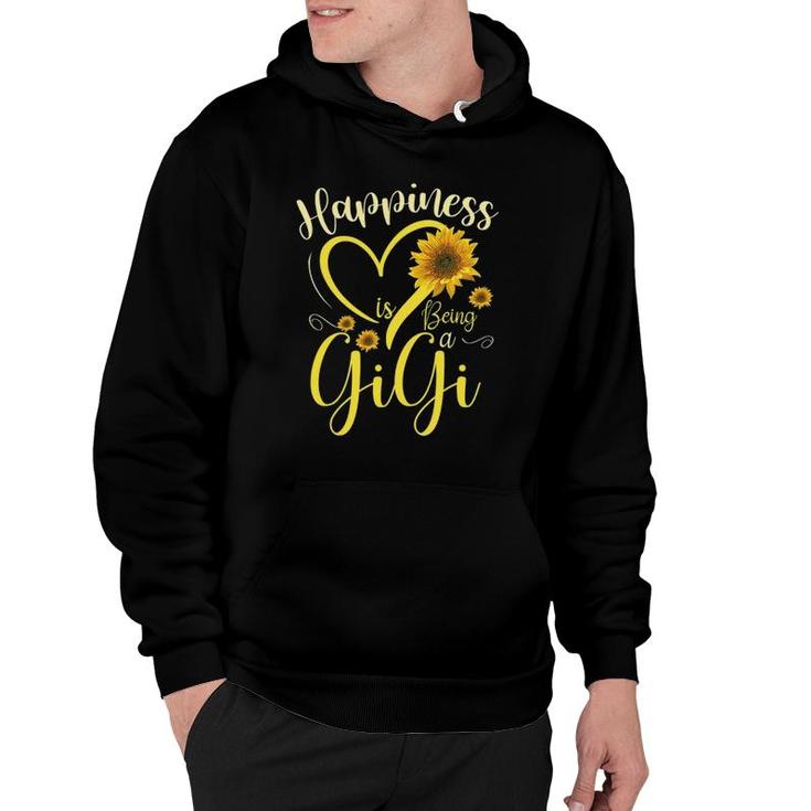 Happiness Is Being A Gigi Sunflower Mother's Day Grandma Hoodie