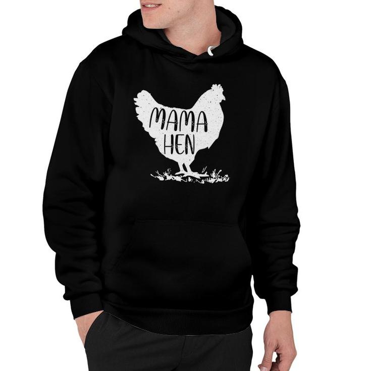 Happy Mother's Day Mama Hen Chicken Mommy Cute Mom Funny Hoodie