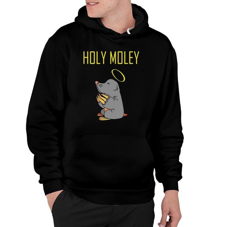 Holy Moley Praying Mole Animal Hoodie