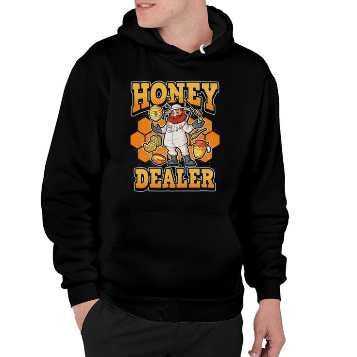 Honey Dealer Beekeeper Love Nature Honeycomb Hoodie