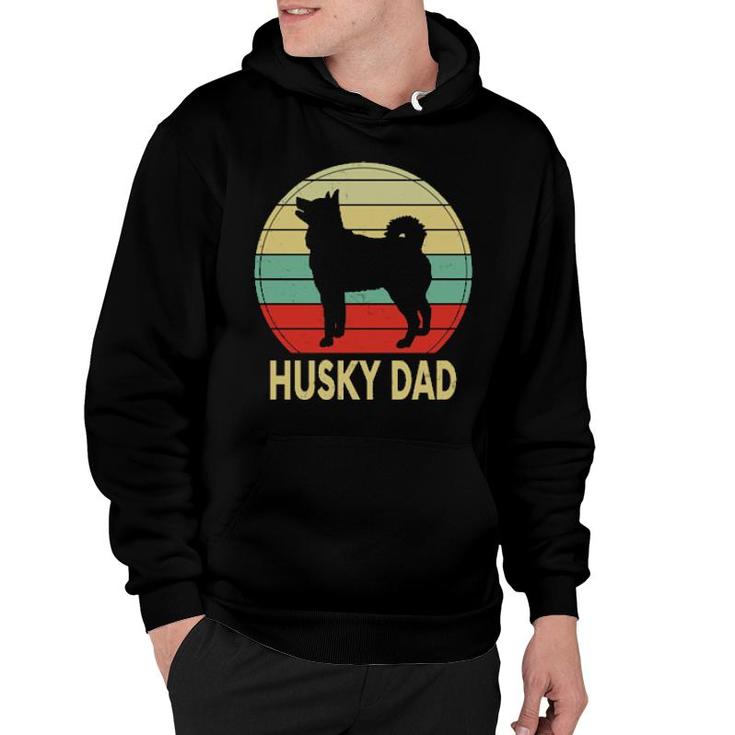Husky Dad Vintage  Hoodie