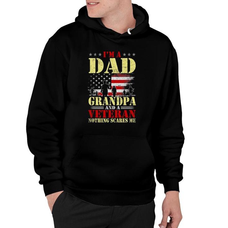 I Am A Dad A Grandpa And A Veteran Father's Day Gift Hoodie