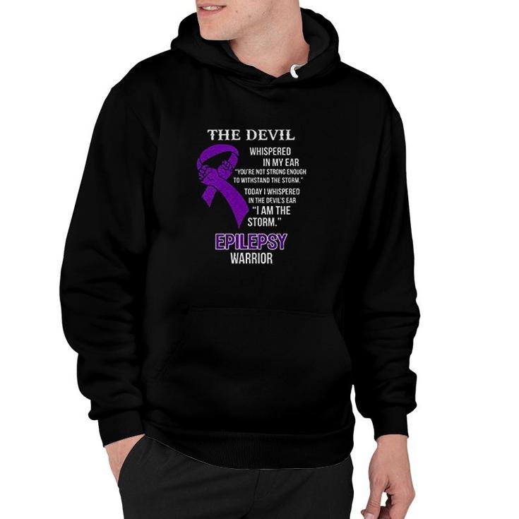 I Am The Storm Support Epilepsy Hoodie