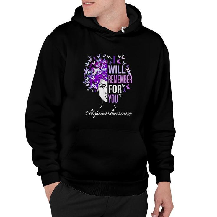 I Will Remember For You Butterfly Hoodie