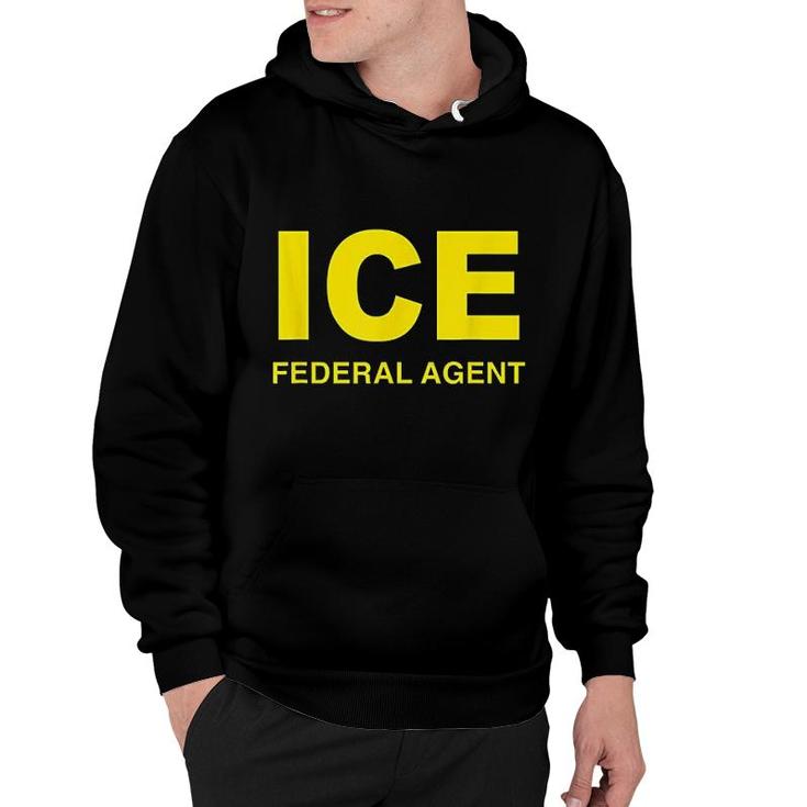 Ice Federal Agent Us Border Patrol Costume Hoodie