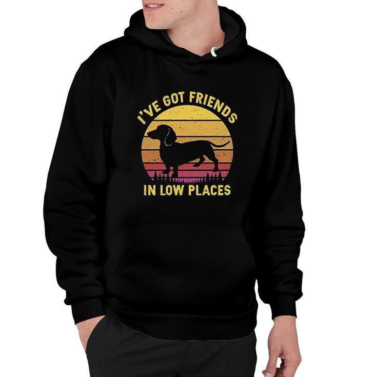 Ive Got Friends In Low Places Dachshund Hoodie