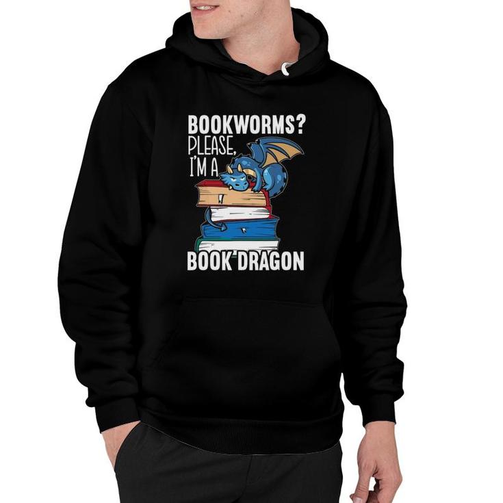 Just A Girl Who Loves Dragons And Books Abibliophobia Hoodie